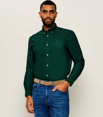 Koszula męska casual Tommy Jeans ze sklepu: Gomez Fashion Store w kategorii: Koszule męskie - zdjęcie 874714-BD9-10338_TM265M000070ZI1