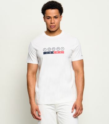 T-shirt męski wiosenny Tommy Jeans ze sklepu: Gomez Fashion Store w kategorii: T-shirty męskie - zdjęcie 874714-BD9-10338_TM265M000090A07