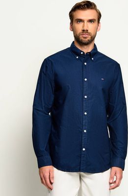 Koszula męska z kołnierzykiem button down Tommy Jeans ze sklepu: Gomez Fashion Store w kategorii: Koszule męskie - zdjęcie 874714-BD9-10338_TM265M000070072