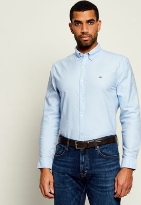 Koszula męska na wiosnę Tommy Jeans ze sklepu: Gomez Fashion Store w kategorii: Koszule męskie - zdjęcie 874714-BD9-10338_TM265M000070F88