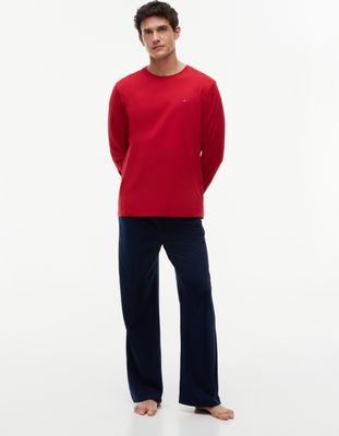 Piżama męska Tommy Hilfiger ze sklepu: Gomez Fashion Store w kategorii: Piżamy męskie - zdjęcie 874714-BD9-10338_TU265M000014H26