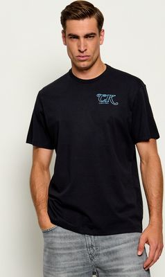 T-shirt męski wiosenny Calvin Klein Jeans ze sklepu: Gomez Fashion Store w kategorii: T-shirty męskie - zdjęcie 874714-BD9-10338_CJ265M000017C64