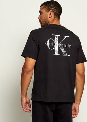 T-shirt męski Calvin Klein Jeans ze sklepu: Gomez Fashion Store w kategorii: T-shirty męskie - zdjęcie 874714-BD9-10338_CJ265M000018C64