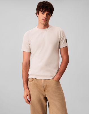 T-shirt męski casual Calvin Klein Jeans ze sklepu: Gomez Fashion Store w kategorii: T-shirty męskie - zdjęcie 874714-BD9-10338_CJ265M000026Z14
