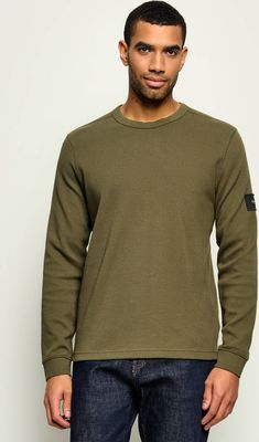 T-shirt męski na wiosnę Calvin Klein Jeans ze sklepu: Gomez Fashion Store w kategorii: T-shirty męskie - zdjęcie 874714-BD9-10338_CJ265M000027939