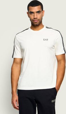EA7 - T-shirt męski casual na wiosnę ze sklepu: Gomez Fashion Store w kategorii: T-shirty męskie - zdjęcie 874714-BD9-10338_E7265M000064G14