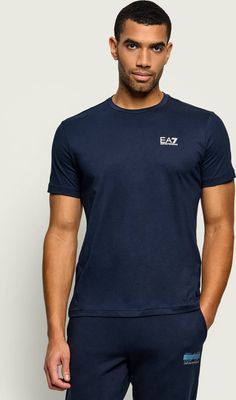 EA7 - T-shirt męski ze sklepu: Gomez Fashion Store w kategorii: T-shirty męskie - zdjęcie 874714-BD9-10338_E7265M000069C52