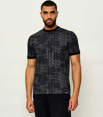EA7 - T-shirt męski młodzieżowy ze sklepu: Gomez Fashion Store w kategorii: T-shirty męskie - zdjęcie 874714-BD9-10338_E7265M000101H31
