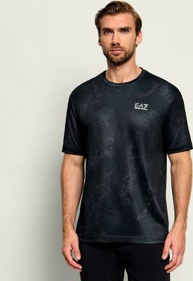 EA7 - T-shirt męski casualowy ze sklepu: Gomez Fashion Store w kategorii: T-shirty męskie - zdjęcie 874714-BD9-10338_E7265M000117G48