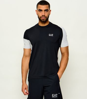 T-shirt męski wiosenny EA7 ze sklepu: Gomez Fashion Store w kategorii: T-shirty męskie - zdjęcie 874714-BD9-10338_E7265M000119C51