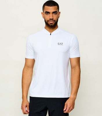 T-shirt męski casualowy EA7 ze sklepu: Gomez Fashion Store w kategorii: T-shirty męskie - zdjęcie 874714-BD9-10338_E7265M000124C54