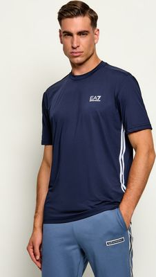 T-shirt męski sportowy EA7 ze sklepu: Gomez Fashion Store w kategorii: T-shirty męskie - zdjęcie 874714-BD9-10338_E7265M000125C52