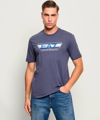 T-shirt męski wiosenny EA7 ze sklepu: Gomez Fashion Store w kategorii: T-shirty męskie
