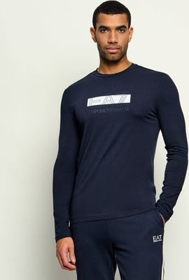 T-shirt męski na jesień EA7 ze sklepu: Gomez Fashion Store w kategorii: T-shirty męskie - zdjęcie 874714-BD9-10338_E7265M000138F53