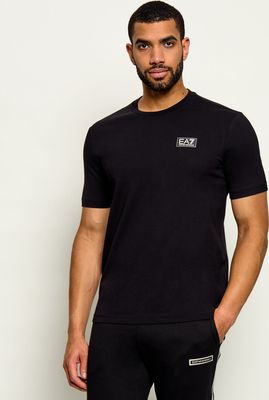 T-shirt męski casualowy EA7 ze sklepu: Gomez Fashion Store w kategorii: T-shirty męskie - zdjęcie 874714-BD9-10338_E7265M000171C51