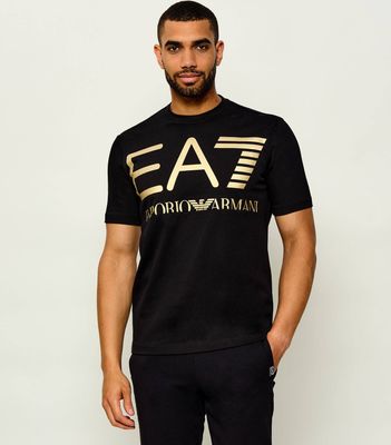 T-shirt męski na wiosnę młodzieżowy EA7 ze sklepu: Gomez Fashion Store w kategorii: T-shirty męskie - zdjęcie 874714-BD9-10338_E7265M000179D69