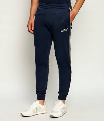 Spodnie męskie w sportowym stylu EA7 ze sklepu: Gomez Fashion Store w kategorii: Spodnie męskie - zdjęcie 874714-BD9-10338_E7265M000183C52