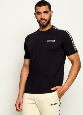 T-shirt męski casual EA7 ze sklepu: Gomez Fashion Store w kategorii: T-shirty męskie - zdjęcie 874714-BD9-10338_E7265M000186C51
