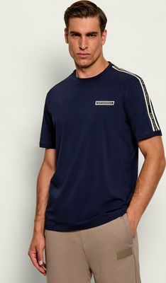 T-shirt męski na wiosnę EA7 ze sklepu: Gomez Fashion Store w kategorii: T-shirty męskie - zdjęcie 874714-BD9-10338_E7265M000186C52