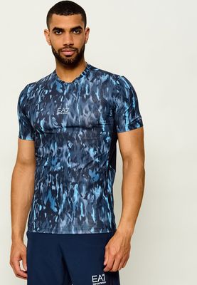 T-shirt męski na wiosnę EA7 ze sklepu: Gomez Fashion Store w kategorii: T-shirty męskie - zdjęcie 874714-BD9-10338_E7265M000187H40