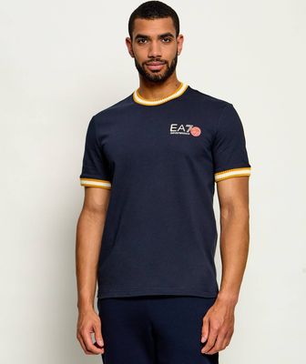 T-shirt męski EA7 ze sklepu: Gomez Fashion Store w kategorii: T-shirty męskie - zdjęcie 874714-BD9-10338_E7265M000193H41