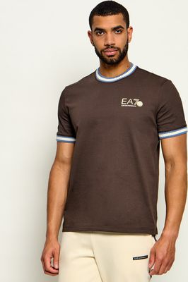 T-shirt męski EA7 ze sklepu: Gomez Fashion Store w kategorii: T-shirty męskie - zdjęcie 874714-BD9-10338_E7265M000193H26