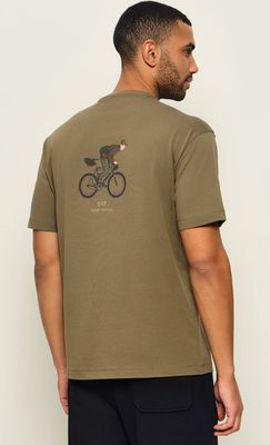 T-shirt męski na wiosnę EA7 ze sklepu: Gomez Fashion Store w kategorii: T-shirty męskie - zdjęcie 874714-BD9-10338_E7265M000194H25
