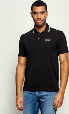 T-shirt męski wiosenny casual EA7 ze sklepu: Gomez Fashion Store w kategorii: T-shirty męskie - zdjęcie 874714-BD9-10338_E7265M000233C51