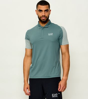 T-shirt męski casual na wiosnę EA7 ze sklepu: Gomez Fashion Store w kategorii: T-shirty męskie - zdjęcie 874714-BD9-10338_E7265M000118H51