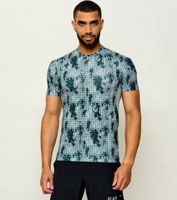 T-shirt męski wiosenny EA7 ze sklepu: Gomez Fashion Store w kategorii: T-shirty męskie - zdjęcie 874714-BD9-10338_E7265M000187H55