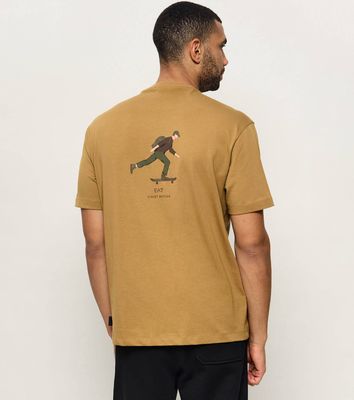 EA7 - T-shirt męski w stylu młodzieżowym ze sklepu: Gomez Fashion Store w kategorii: T-shirty męskie - zdjęcie 874714-BD9-10338_E7265M000194H57