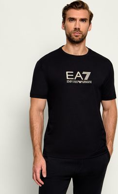 EA7 - T-shirt męski młodzieżowy ze sklepu: Gomez Fashion Store w kategorii: T-shirty męskie - zdjęcie 874714-BD9-10338_E7265M000203C51