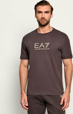 EA7 - T-shirt męski w stylu młodzieżowym ze sklepu: Gomez Fashion Store w kategorii: T-shirty męskie - zdjęcie 874714-BD9-10338_E7265M000203H26