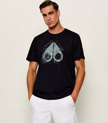 T-shirt męski młodzieżowy Moose Knuckles ze sklepu: Gomez Fashion Store w kategorii: T-shirty męskie - zdjęcie 874714-BD9-10338_MN264M000010392