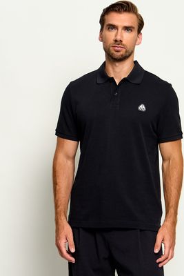 Moose Knuckles - T-shirt męski casual ze sklepu: Gomez Fashion Store w kategorii: T-shirty męskie - zdjęcie 874714-BD9-10338_MN264M000011392