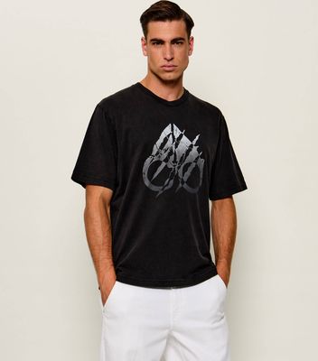 T-shirt męski Moose Knuckles ze sklepu: Gomez Fashion Store w kategorii: T-shirty męskie - zdjęcie 874714-BD9-10338_MN264M000013392