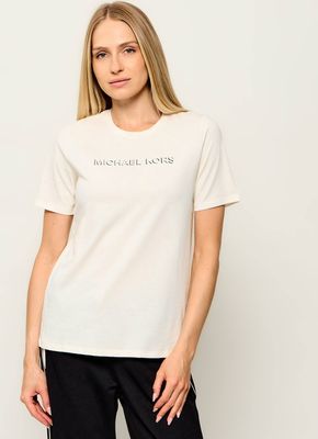 Michael Kors - Bluzka damska wiosenna ze sklepu: Gomez Fashion Store w kategorii: Bluzki damskie - zdjęcie 874714-BD9-10338_MK264W000033110