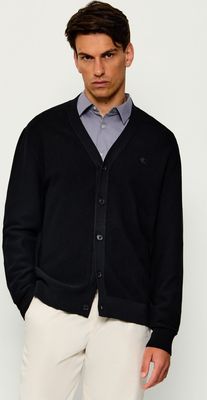 Sweter męski casual Calvin Klein ze sklepu: Gomez Fashion Store w kategorii: Swetry męskie - zdjęcie 874714-BD9-10338_CK265M000020544