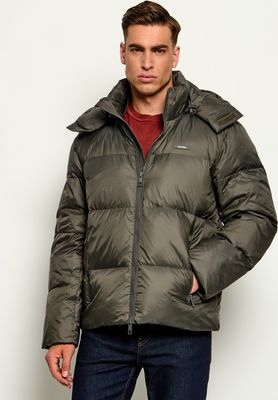 Kurtka męska casualowa zimowa Calvin Klein ze sklepu: Gomez Fashion Store w kategorii: Kurtki męskie - zdjęcie 874714-BD9-10338_CK265M000026E02