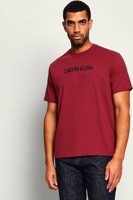 Calvin Klein - T-shirt męski wiosenny ze sklepu: Gomez Fashion Store w kategorii: T-shirty męskie - zdjęcie 874714-BD9-10338_CK265M000032Z15