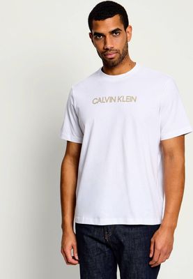 T-shirt męski na wiosnę Calvin Klein ze sklepu: Gomez Fashion Store w kategorii: T-shirty męskie - zdjęcie 874714-BD9-10338_CK265M000032257