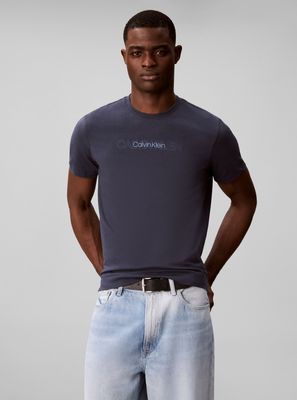 T-shirt męski Calvin Klein ze sklepu: Gomez Fashion Store w kategorii: T-shirty męskie - zdjęcie 874714-BD9-10338_CK265M000033Z17