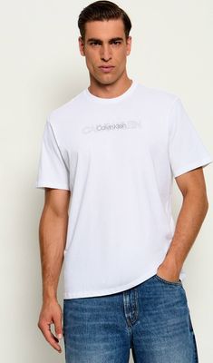 T-shirt męski wiosenny Calvin Klein ze sklepu: Gomez Fashion Store w kategorii: T-shirty męskie - zdjęcie 874714-BD9-10338_CK265M000033257