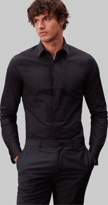 Koszula męska casual Calvin Klein ze sklepu: Gomez Fashion Store w kategorii: Koszule męskie - zdjęcie 874714-BD9-10338_CK265M000046Z22