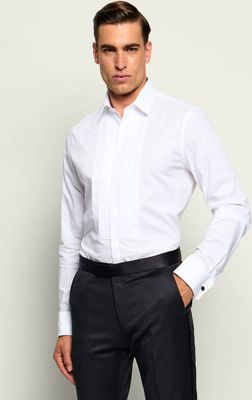 Koszula męska z klasycznym kołnierzykiem Calvin Klein ze sklepu: Gomez Fashion Store w kategorii: Koszule męskie - zdjęcie 874714-BD9-10338_CK265M000046Y82
