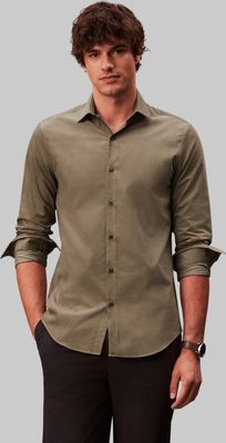 Koszula męska z klasycznym kołnierzykiem Calvin Klein ze sklepu: Gomez Fashion Store w kategorii: Koszule męskie - zdjęcie 874714-BD9-10338_CK265M000052Y75