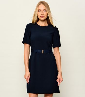 Sukienka trapezowa Joop! ze sklepu: Gomez Fashion Store w kategorii: Sukienki - zdjęcie 874714-BD9-10338_JO264W000018405