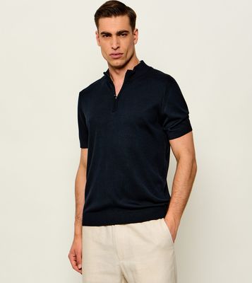 T-shirt męski casualowy Joop! ze sklepu: Gomez Fashion Store w kategorii: T-shirty męskie - zdjęcie 874714-BD9-10338_JO264M000009404