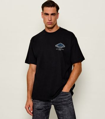 T-shirt męski casualowy Replay ze sklepu: Gomez Fashion Store w kategorii: T-shirty męskie - zdjęcie 874714-BD9-10338_RY265M000017A92