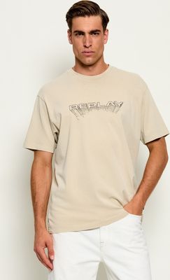 T-shirt męski na wiosnę Replay ze sklepu: Gomez Fashion Store w kategorii: T-shirty męskie - zdjęcie 874714-BD9-10338_RY265M000021A99